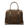Large Zucca Canvas Mixed Media Tote