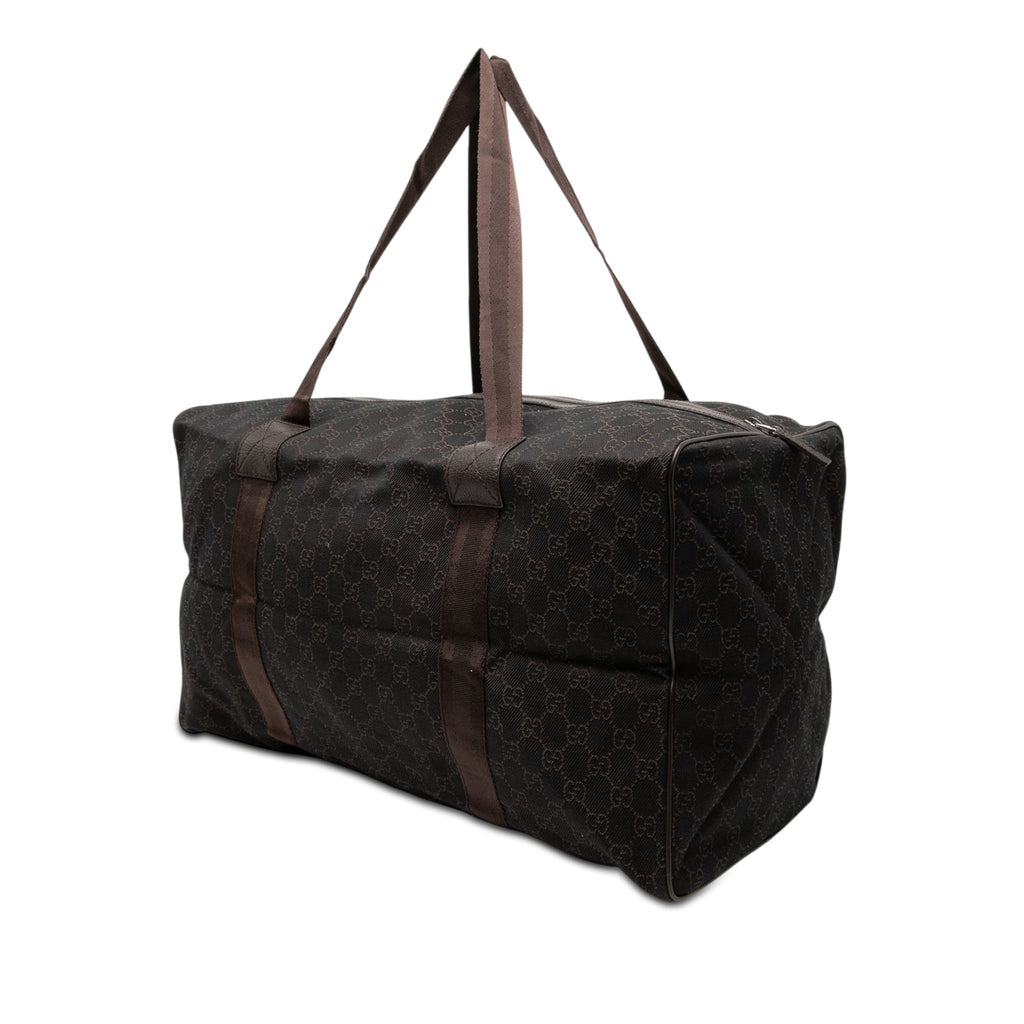 GG Canvas Travel Bag