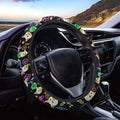 Funda antideslizante personalizada para el volante del coche con 1-3 fotos de mascotas Accesorios de coche Regalo de cumpleaños para el propietario del coche