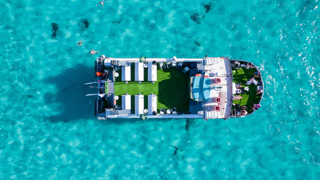 Formentera Boat Trip with Full-Day Meals, Unlimited Drinks and Water Activities