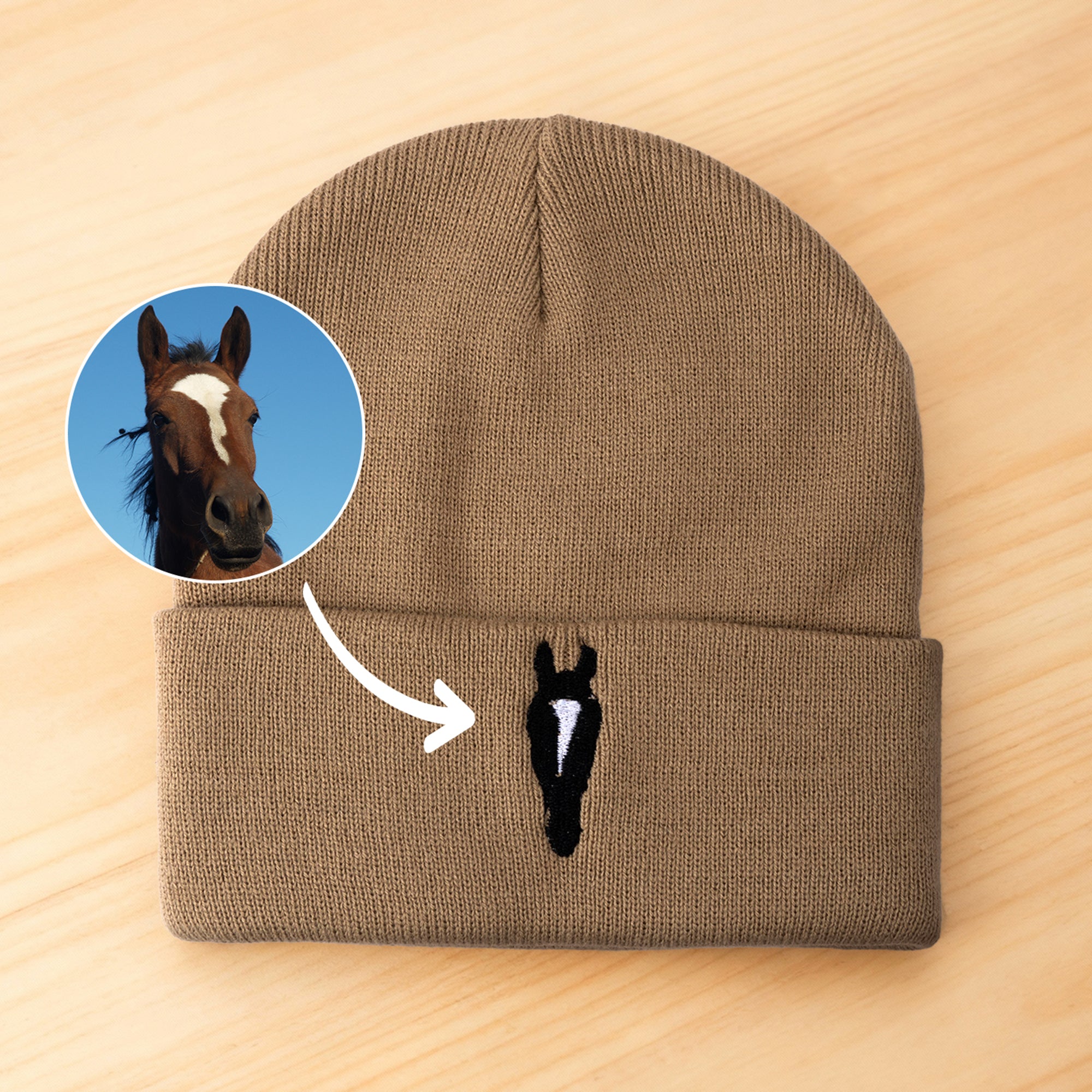 Personalizado bordado de dibujos animados de cara de caballo suave sombrero de la gorrita de uso diario cumpleaños regalo de Navidad para los amantes del caballo