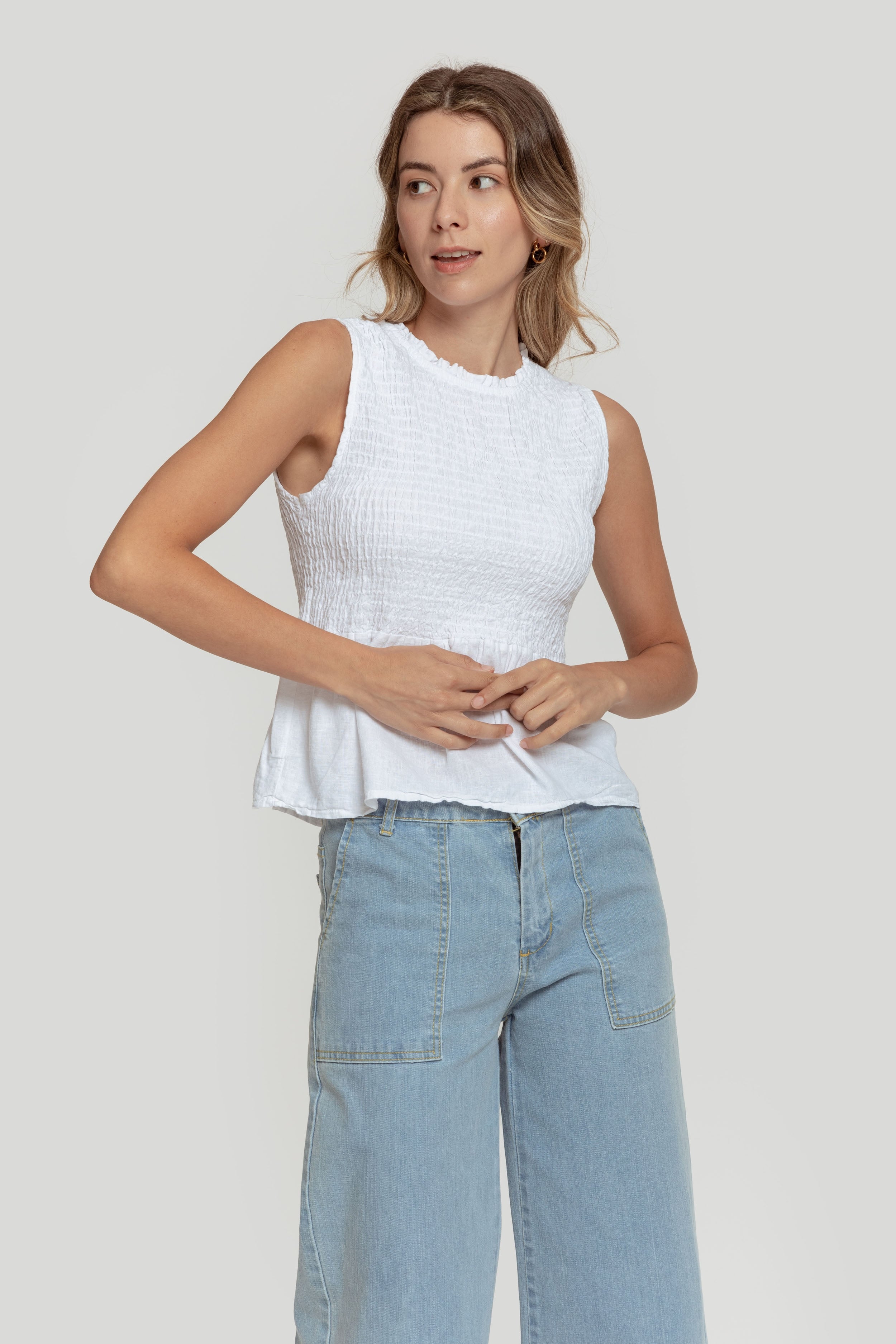 TOP  PEPLUM