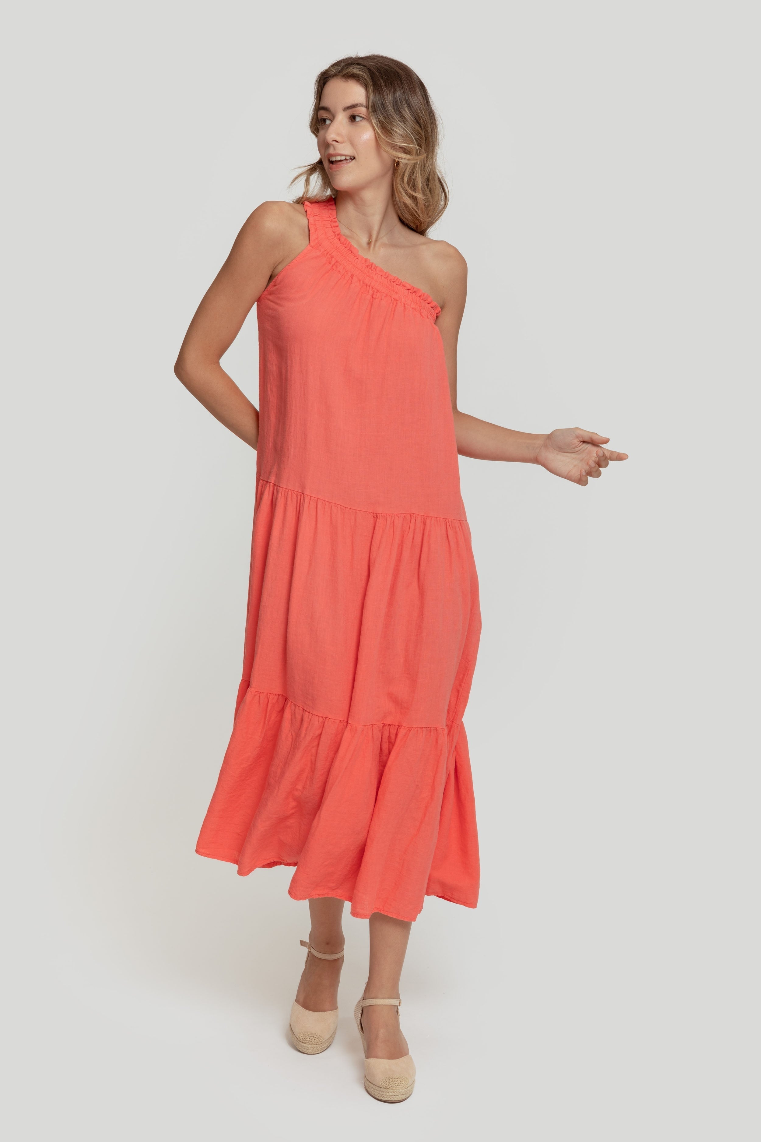VESTIDO  ASIMETRICO