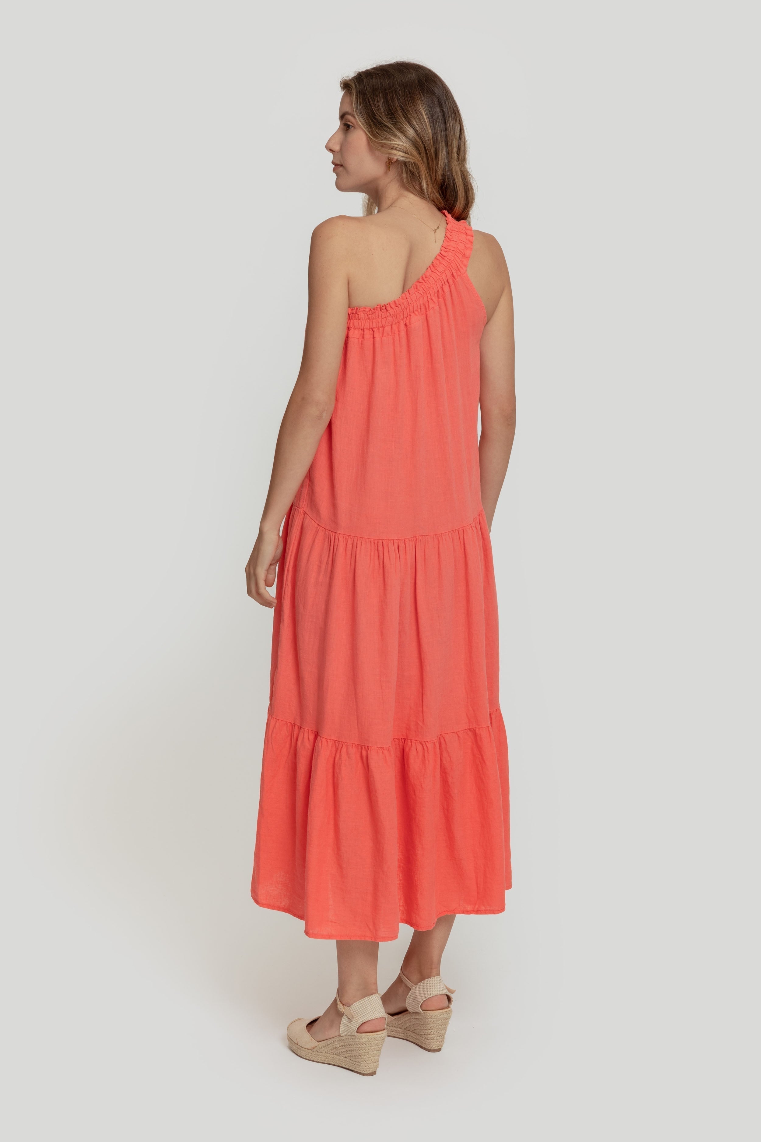 VESTIDO  ASIMETRICO