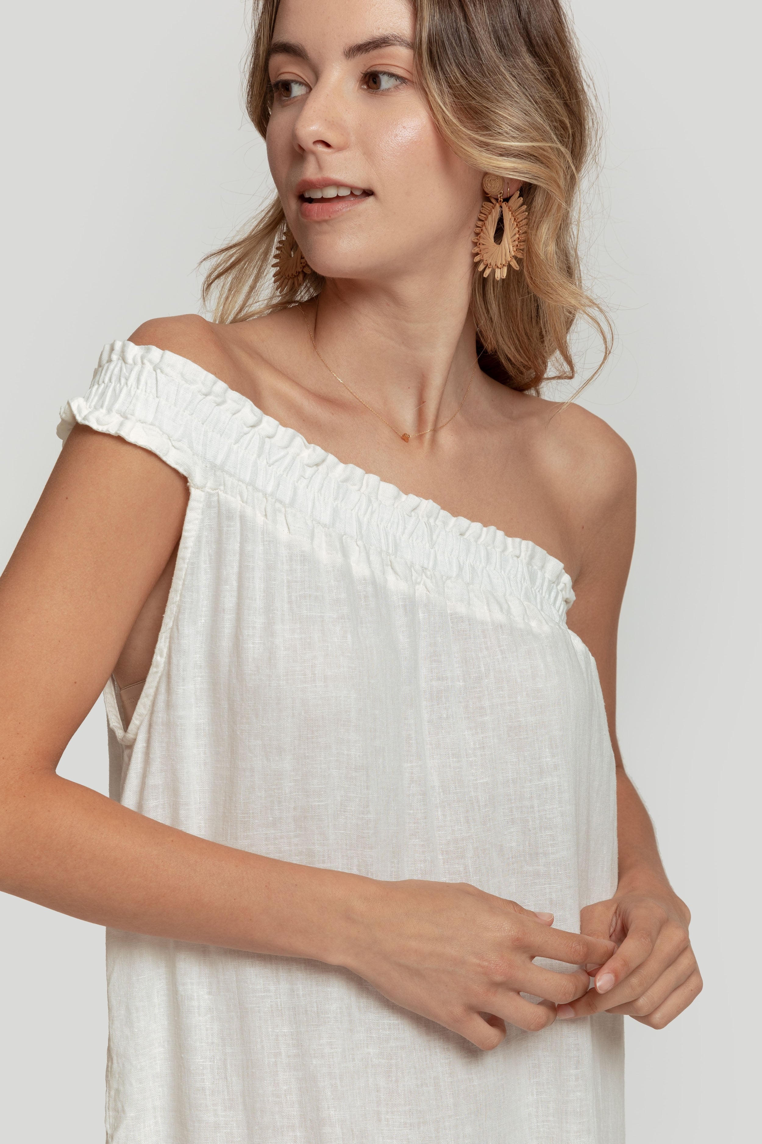 VESTIDO  ASIMETRICO
