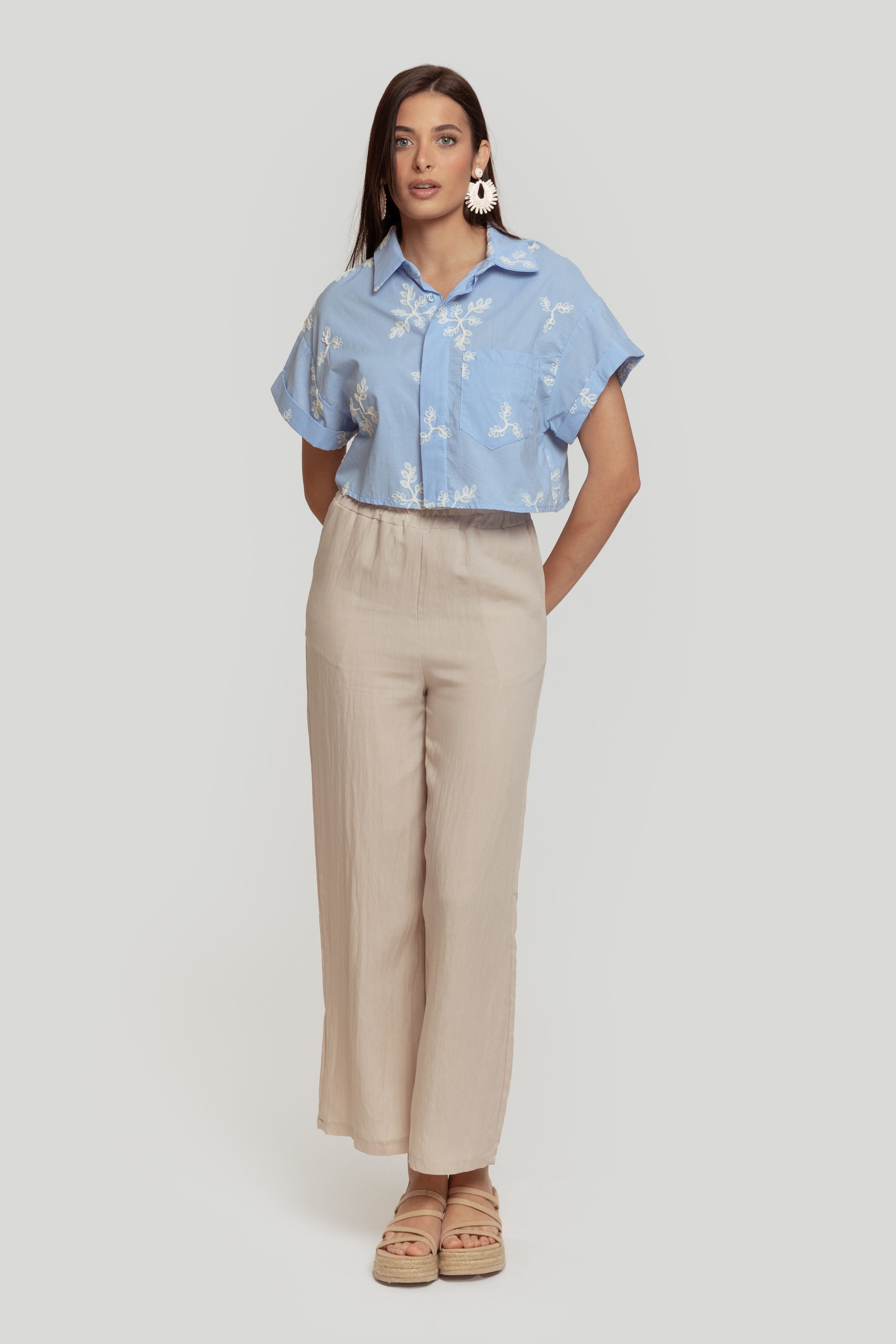 CAMISA  CROPPED