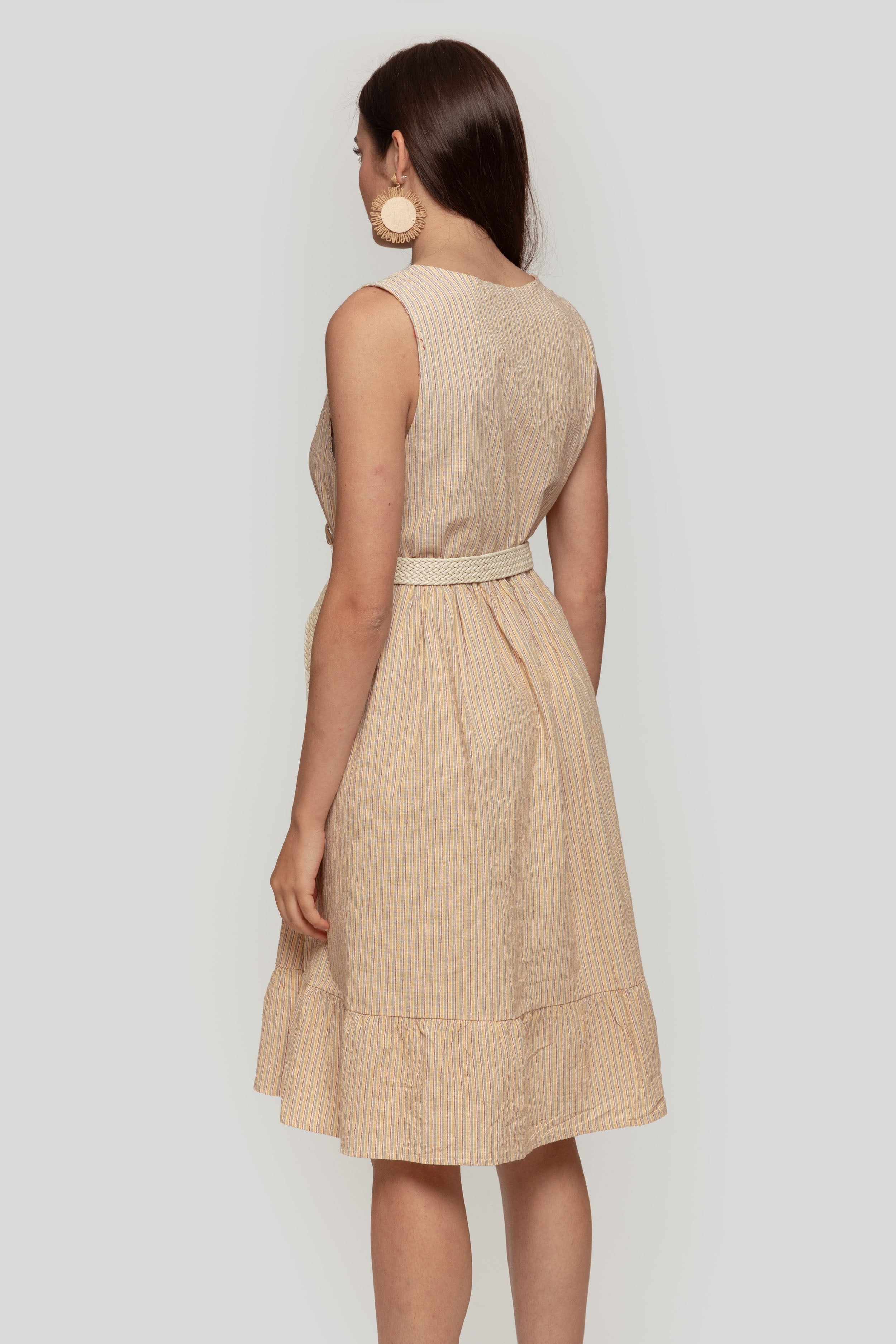 VESTIDO  CORDONES