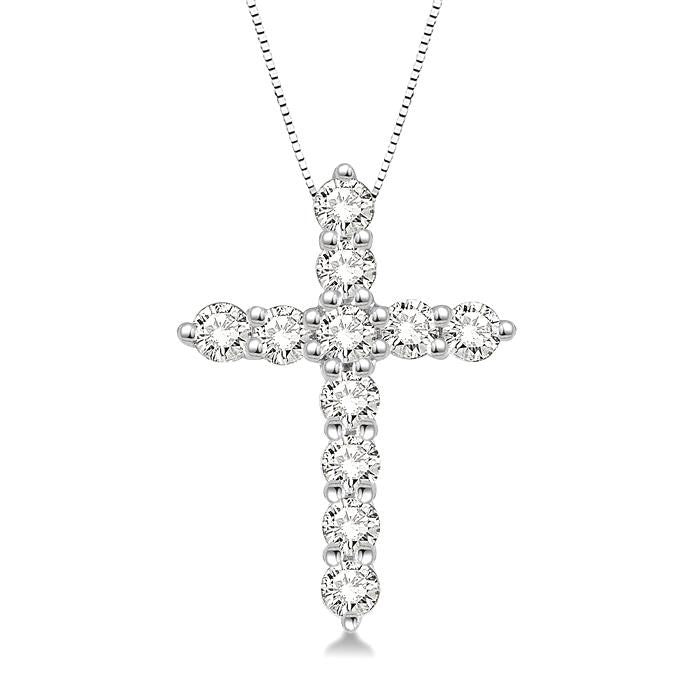 Cross Diamond Pendant