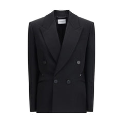Women's Black Wool Jacket Clothing