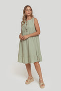 VESTIDO  CORDONES