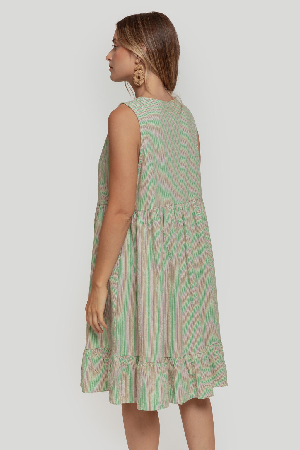 VESTIDO  CORDONES