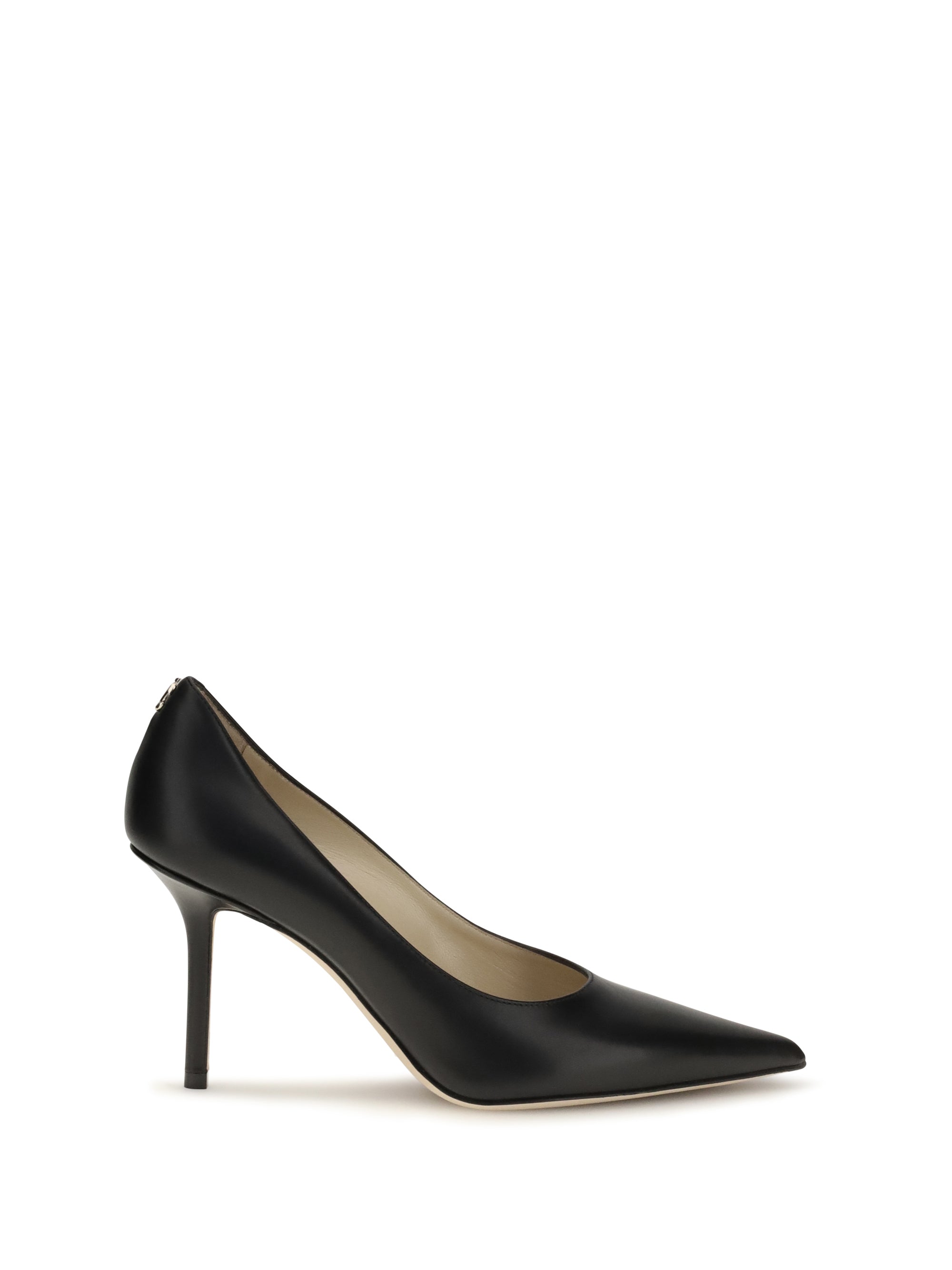 Jimmy Choo Pointed Toe Stiletto Pump — Black