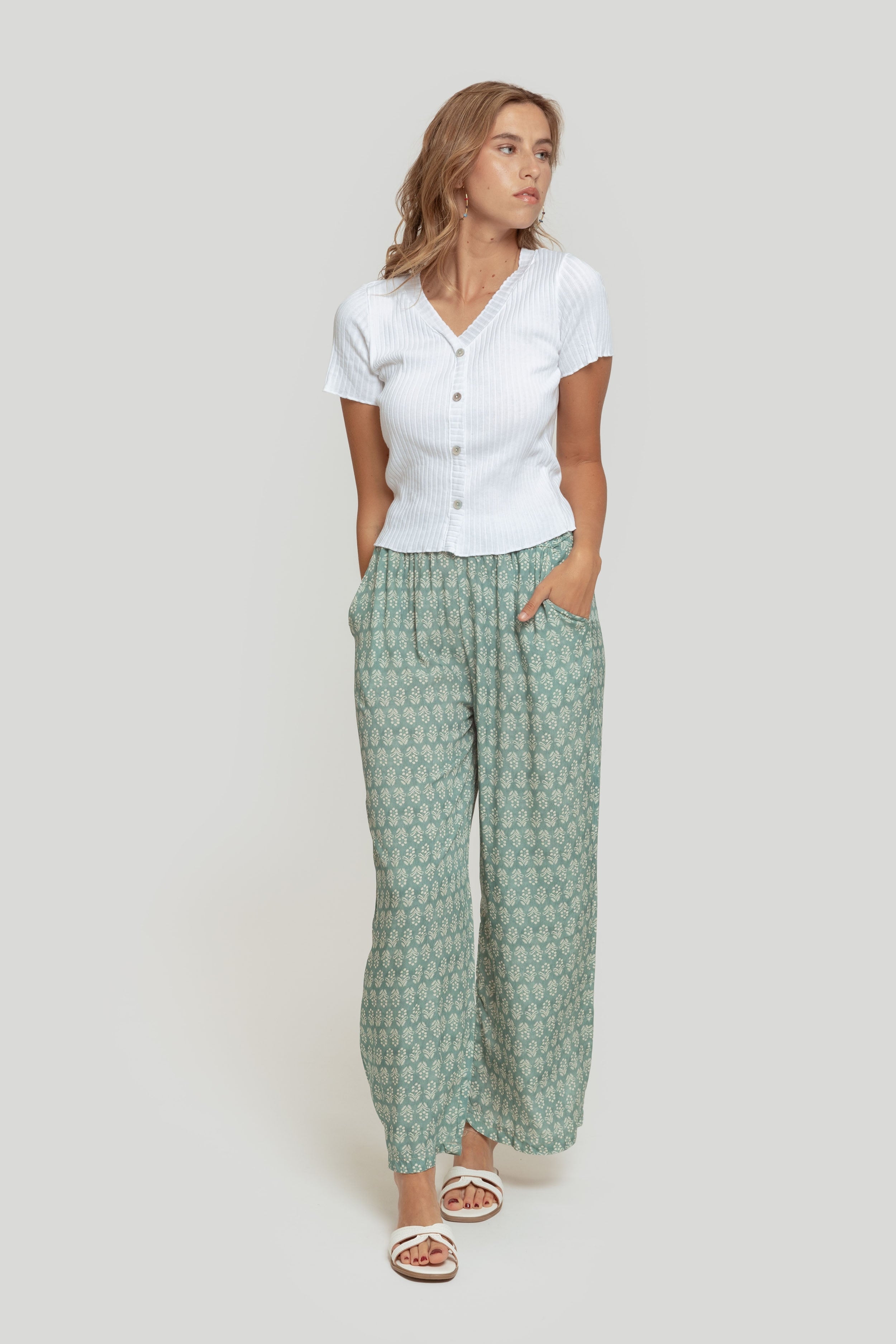PANTALON  FLORES