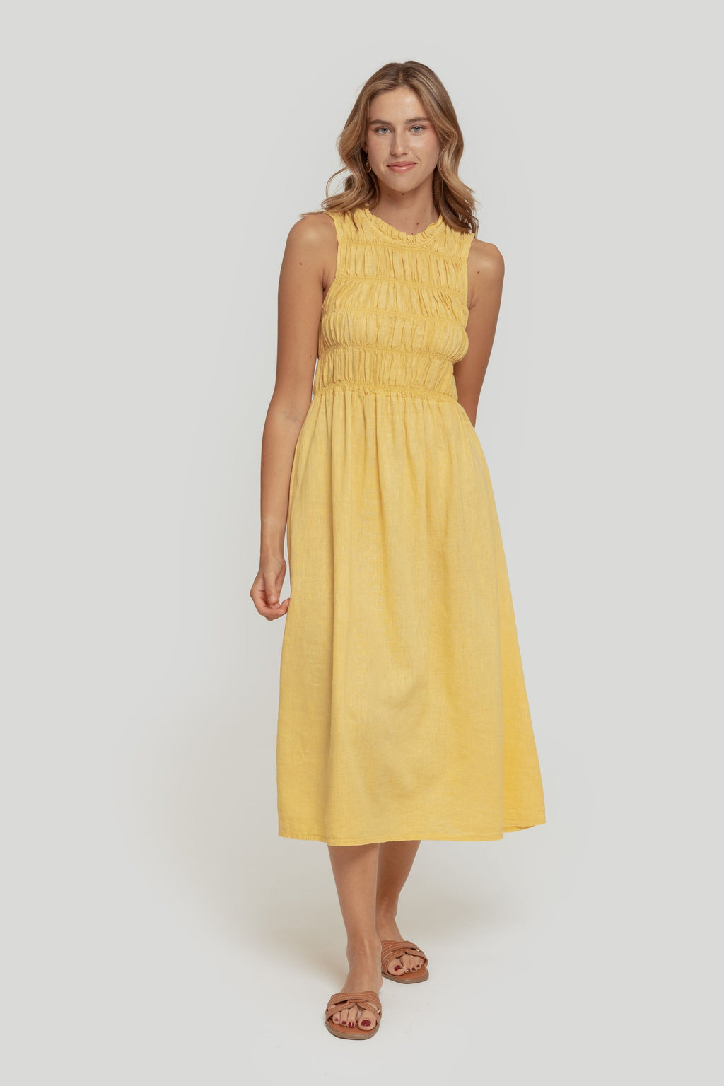 VESTIDO  FRUNCES