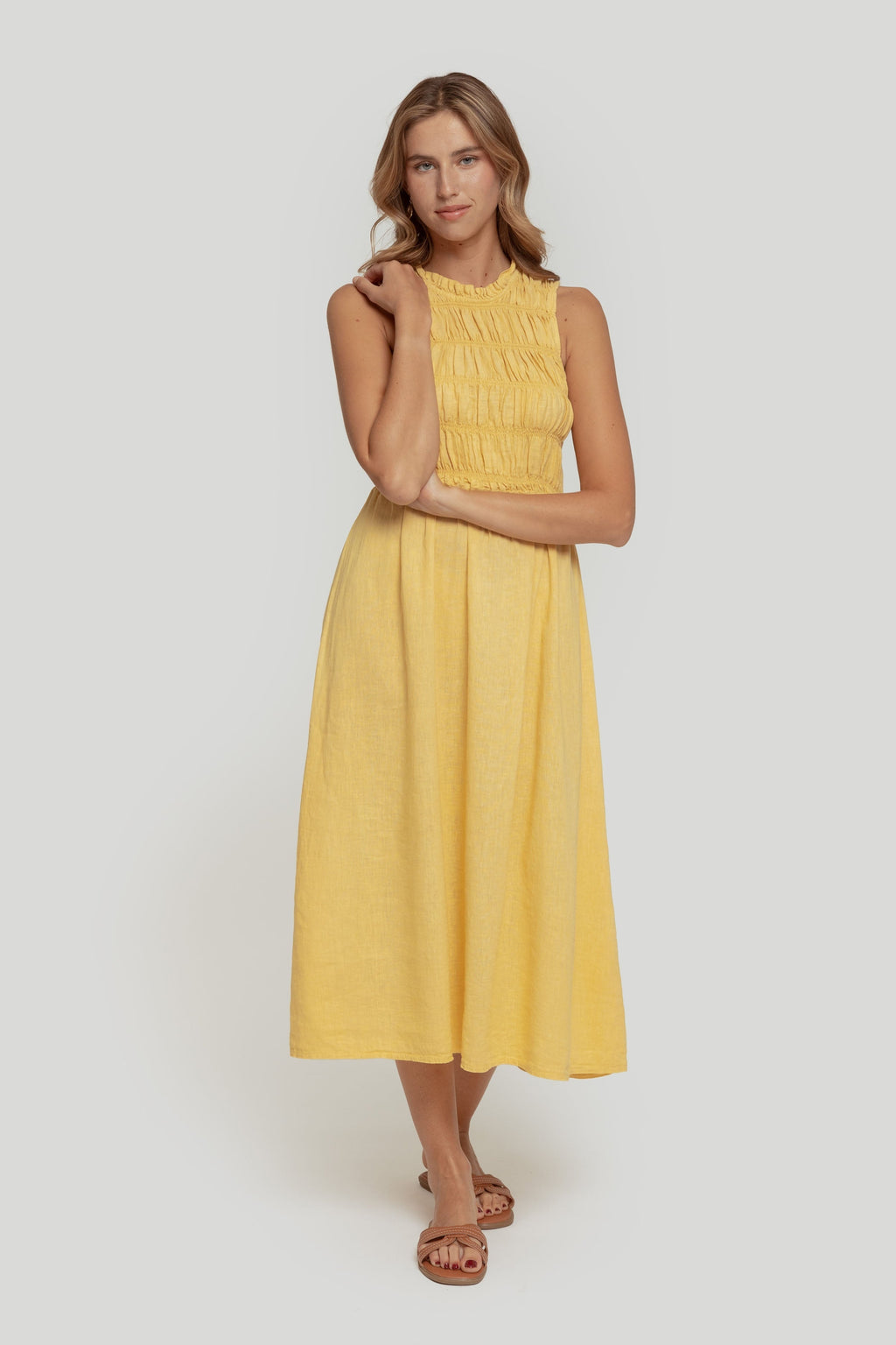 VESTIDO  FRUNCES