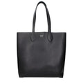 Men's Black Leather Shoulder Bag