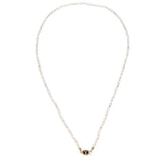 Women's White Metal Necklace