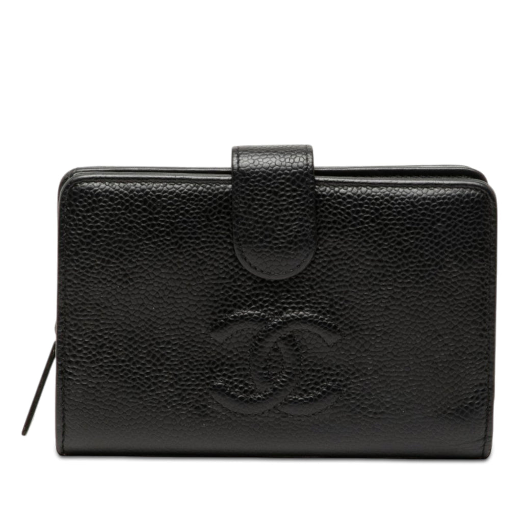 CC Caviar Bifold Wallet