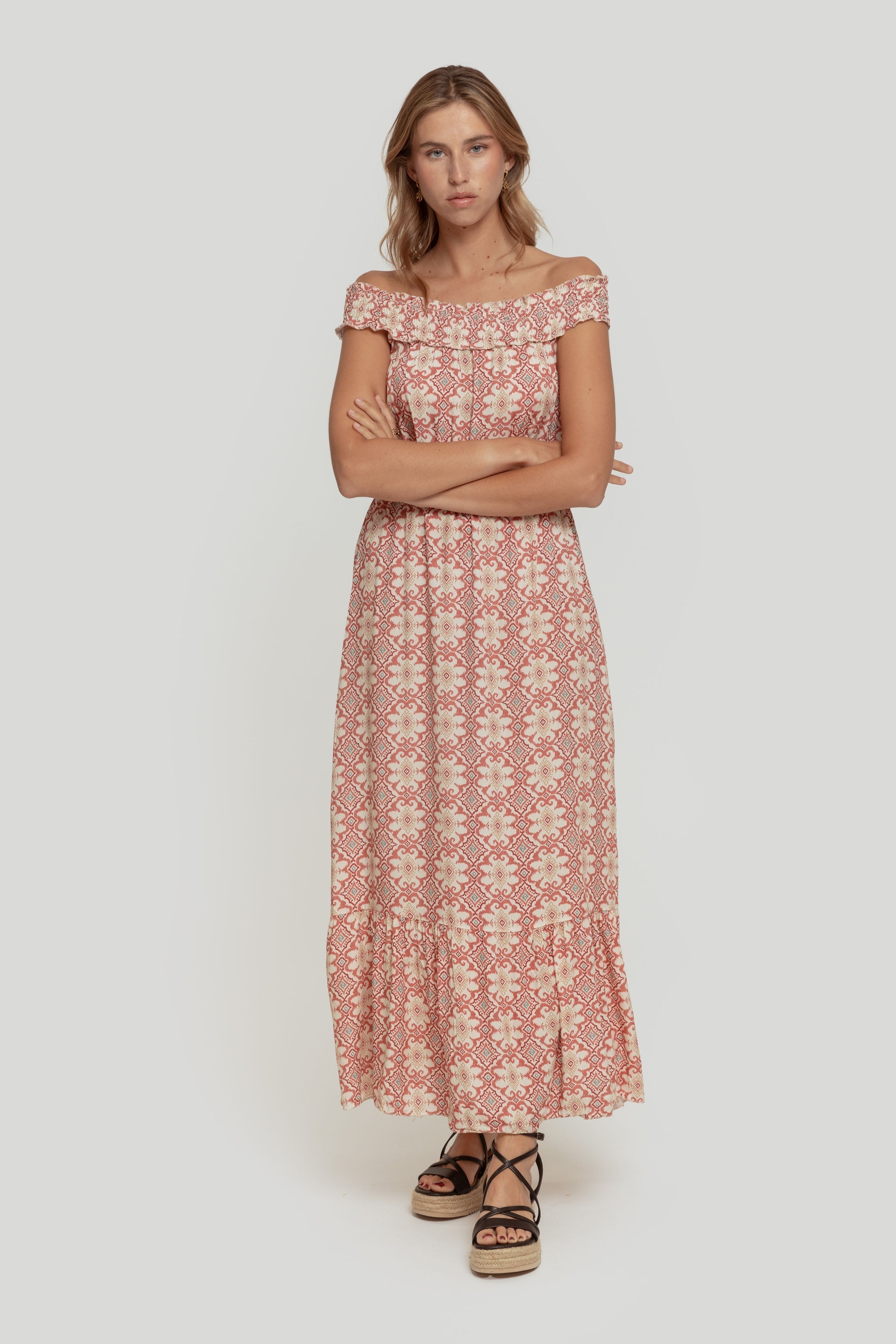 VESTIDO  STRAPLESS