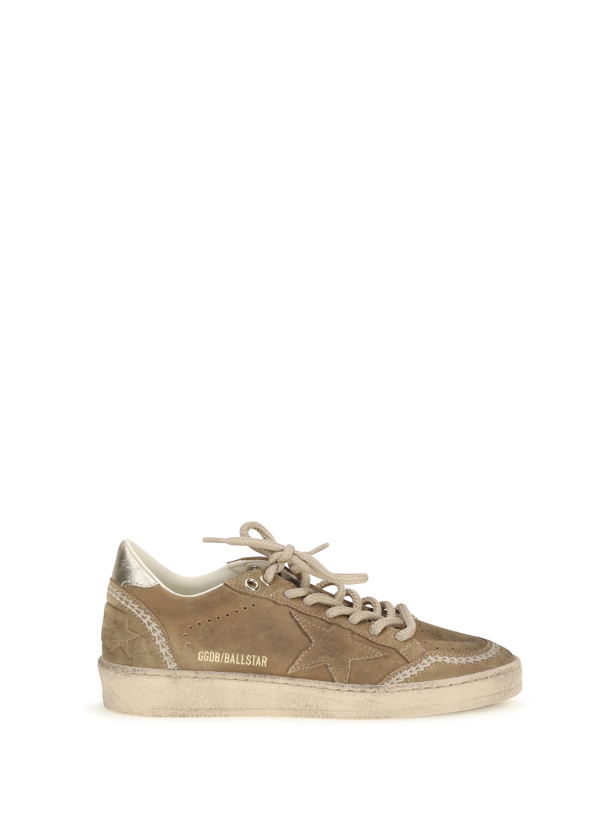 Golden Goose Ball Star Sneaker — Brown