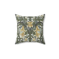 Art Nouveau Lilies Throw Pillow
