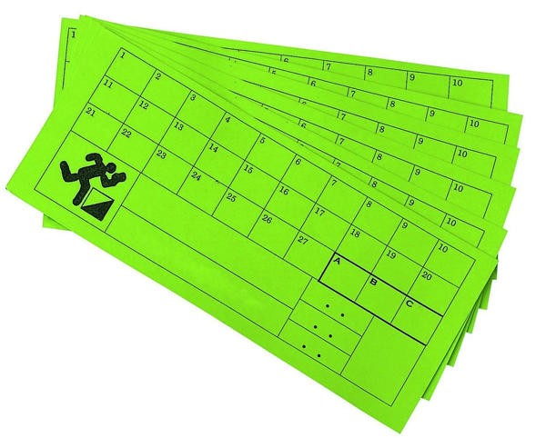 Tarjetas Control