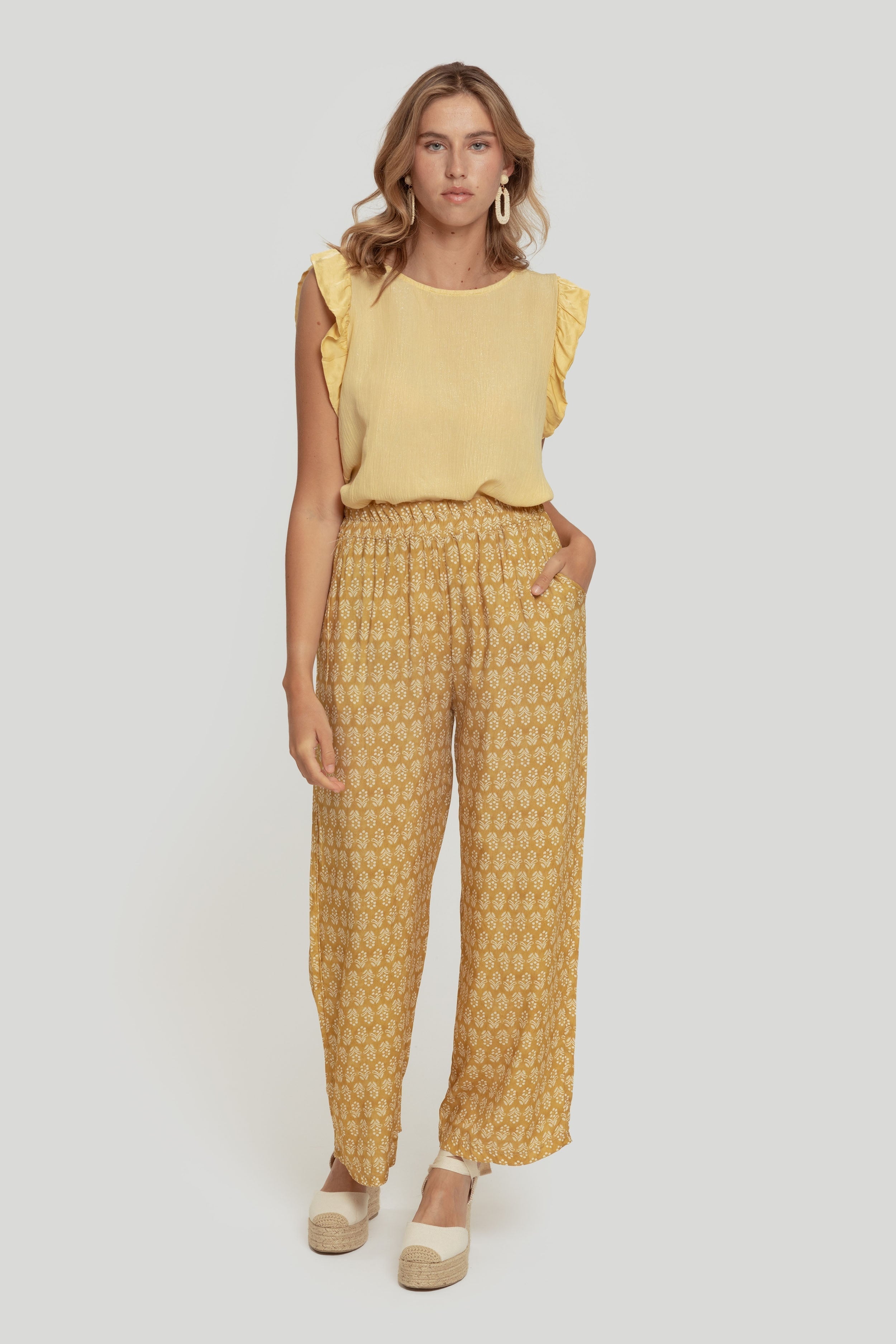 PANTALON  FLORES