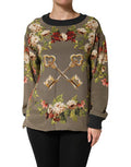Women's Enchanted Sicily Silk Crewneck Blouse Sweater