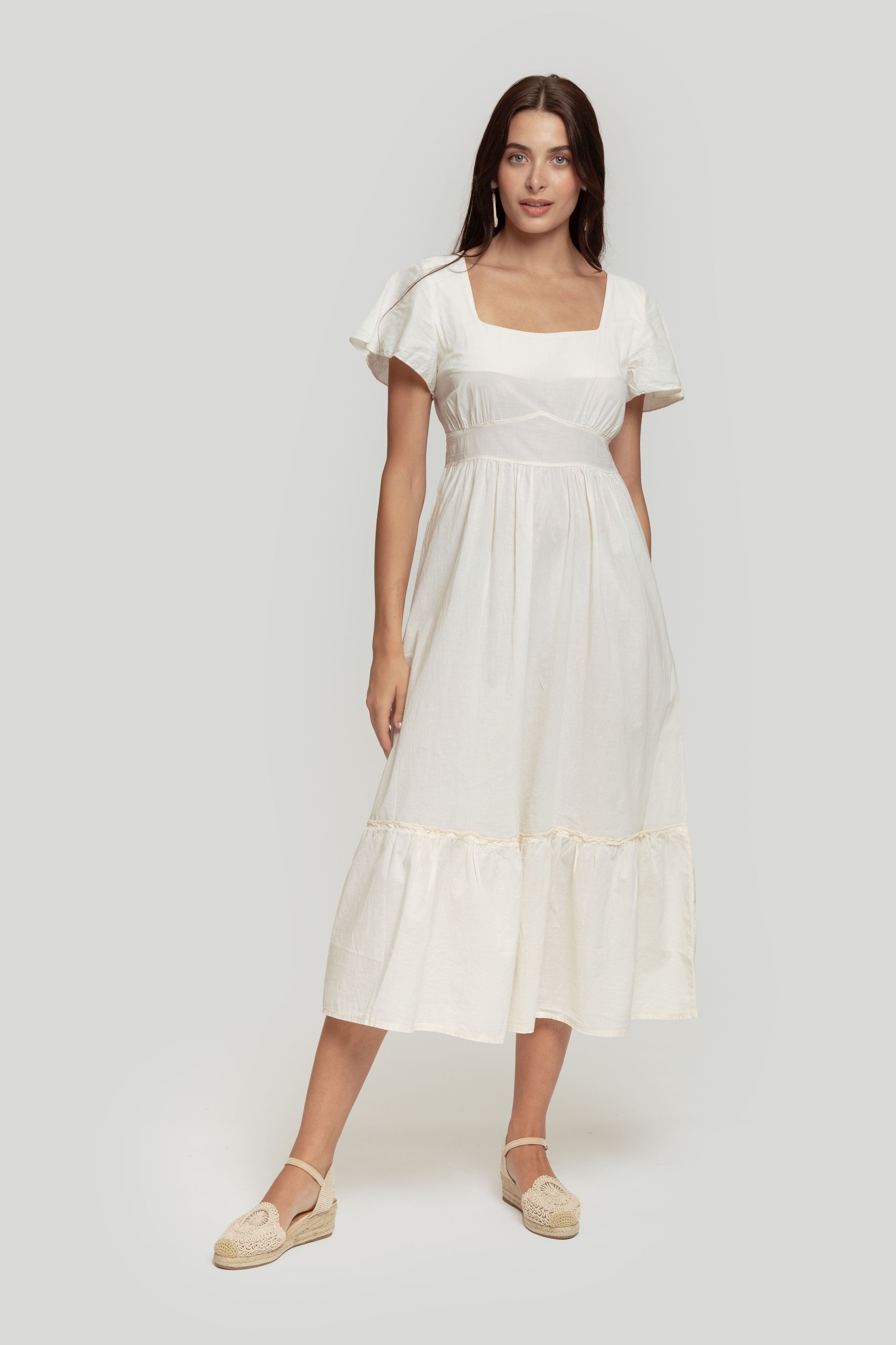 VESTIDO  VOLANTE