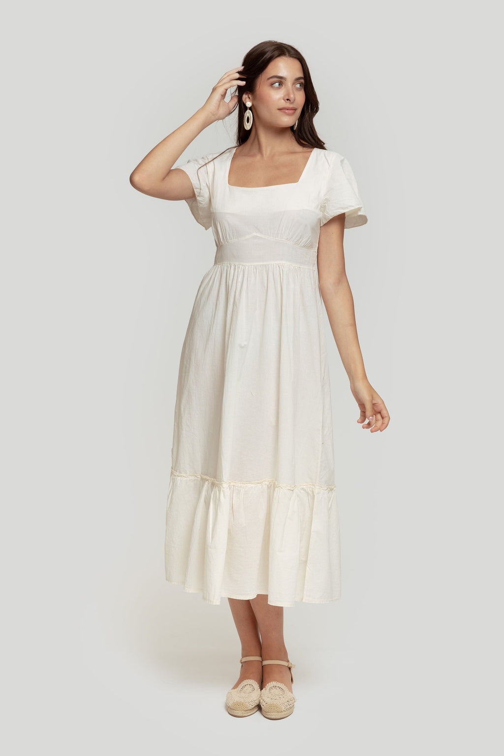 VESTIDO  VOLANTE