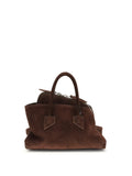 The Attico La Passeggiata Mini Shoulder Bag — Brown