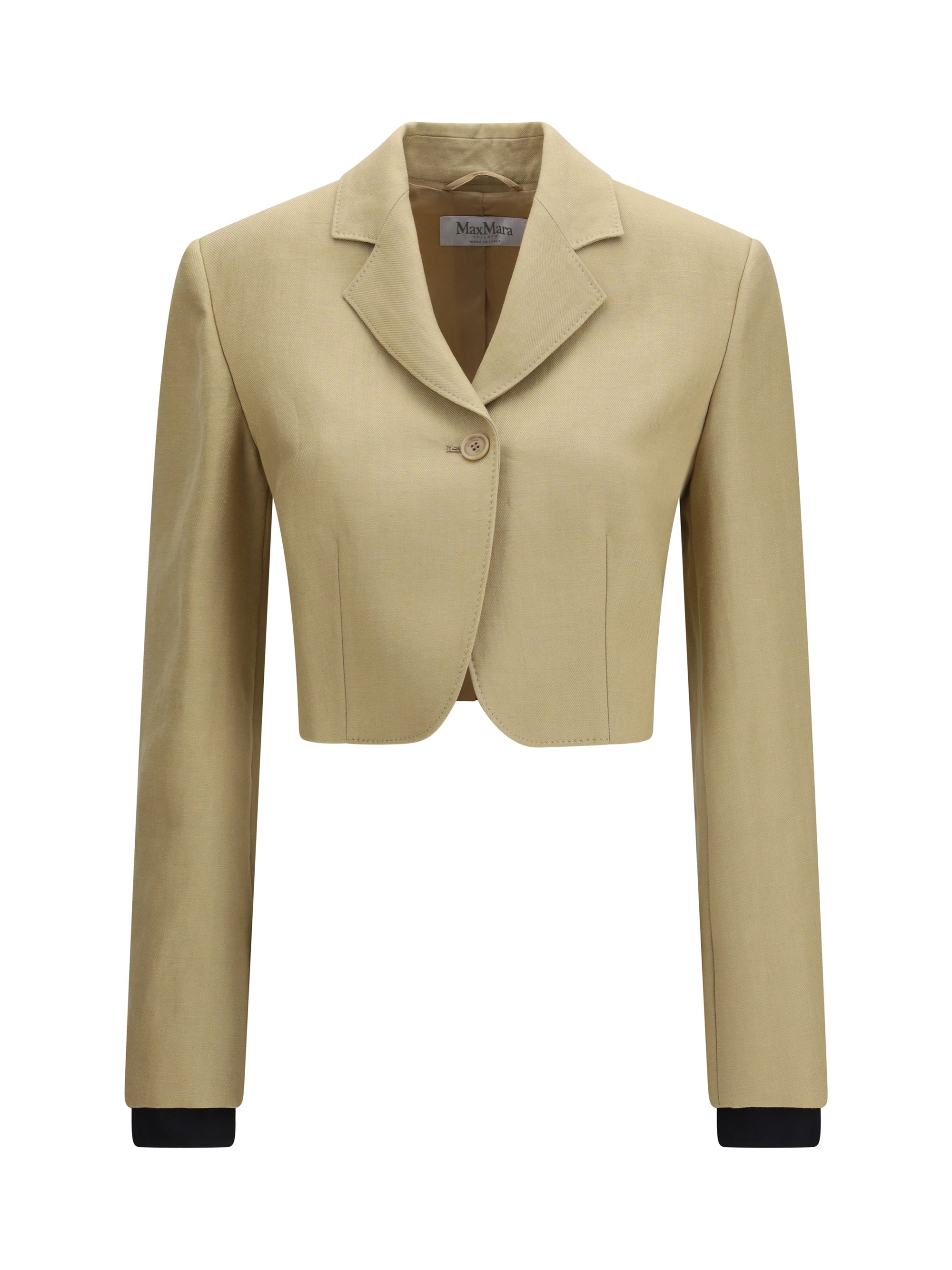 Max Mara Buono Blazer — Beige
