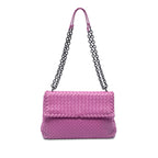 Medium Nappa Intrecciato Olimpia Shoulder Bag