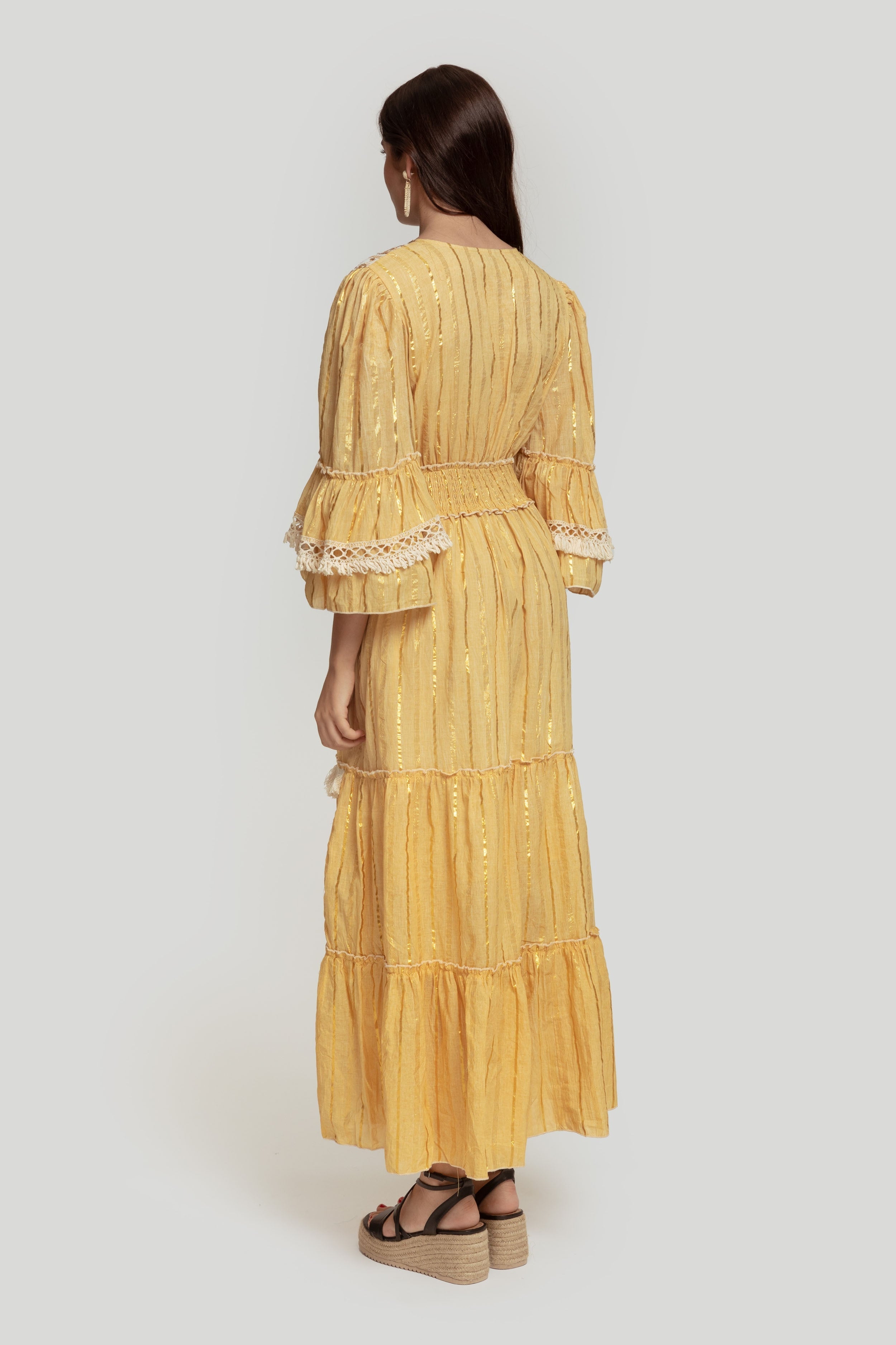 VESTIDO BOHO CORDON