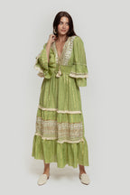 VESTIDO BOHO CORDON