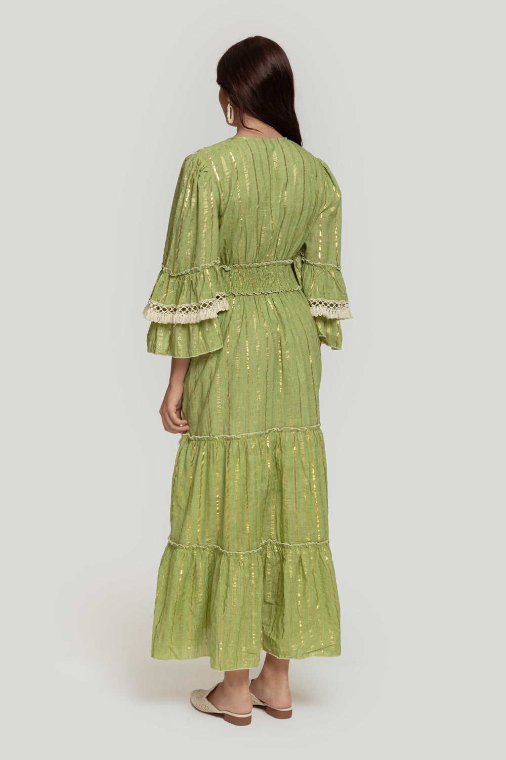 VESTIDO BOHO CORDON