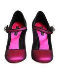 Women's Strass-Embellished Mary Jane Heel Pink