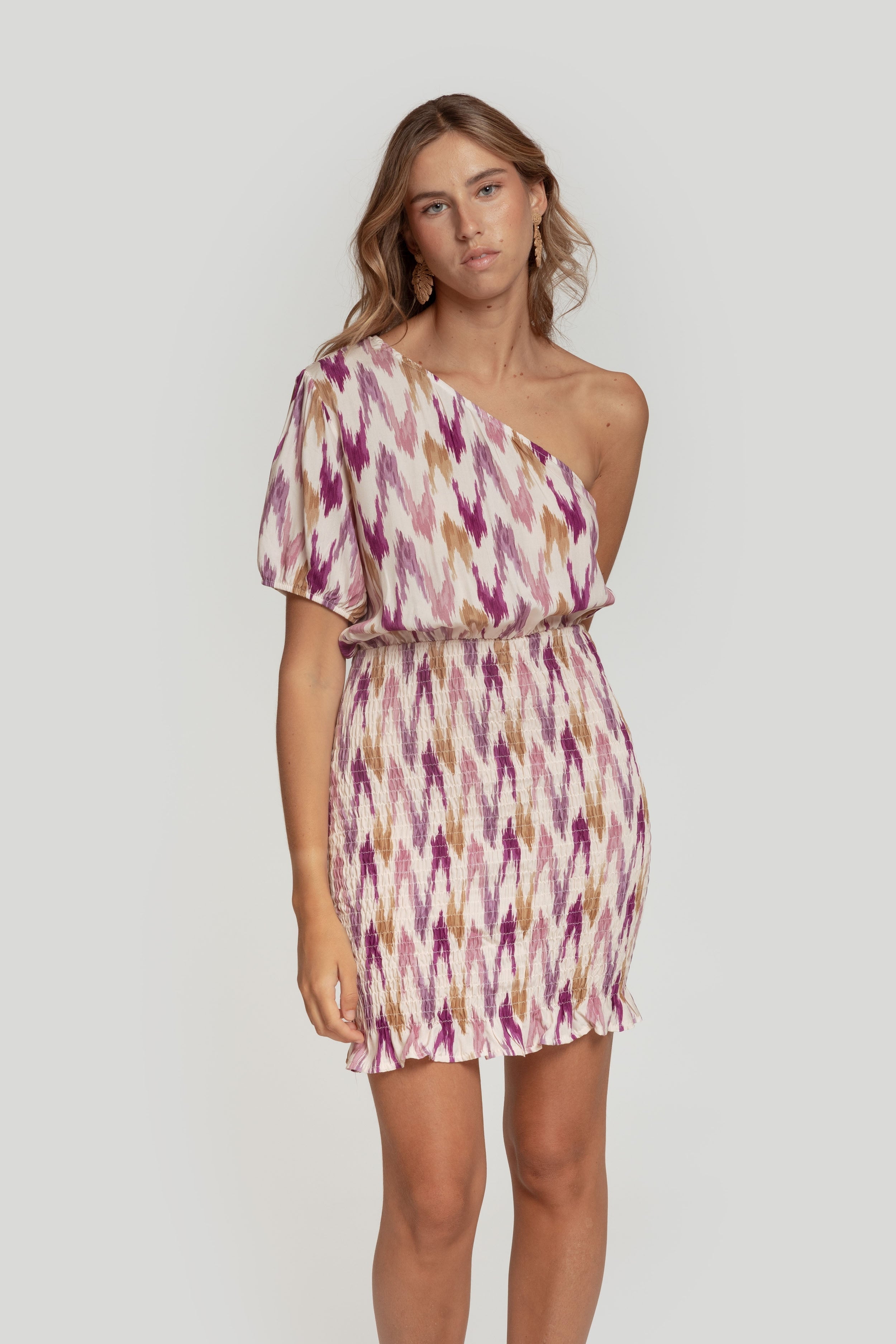 VESTIDO  ASIMETRICO