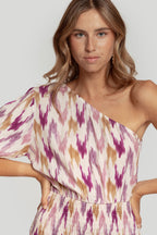 VESTIDO  ASIMETRICO