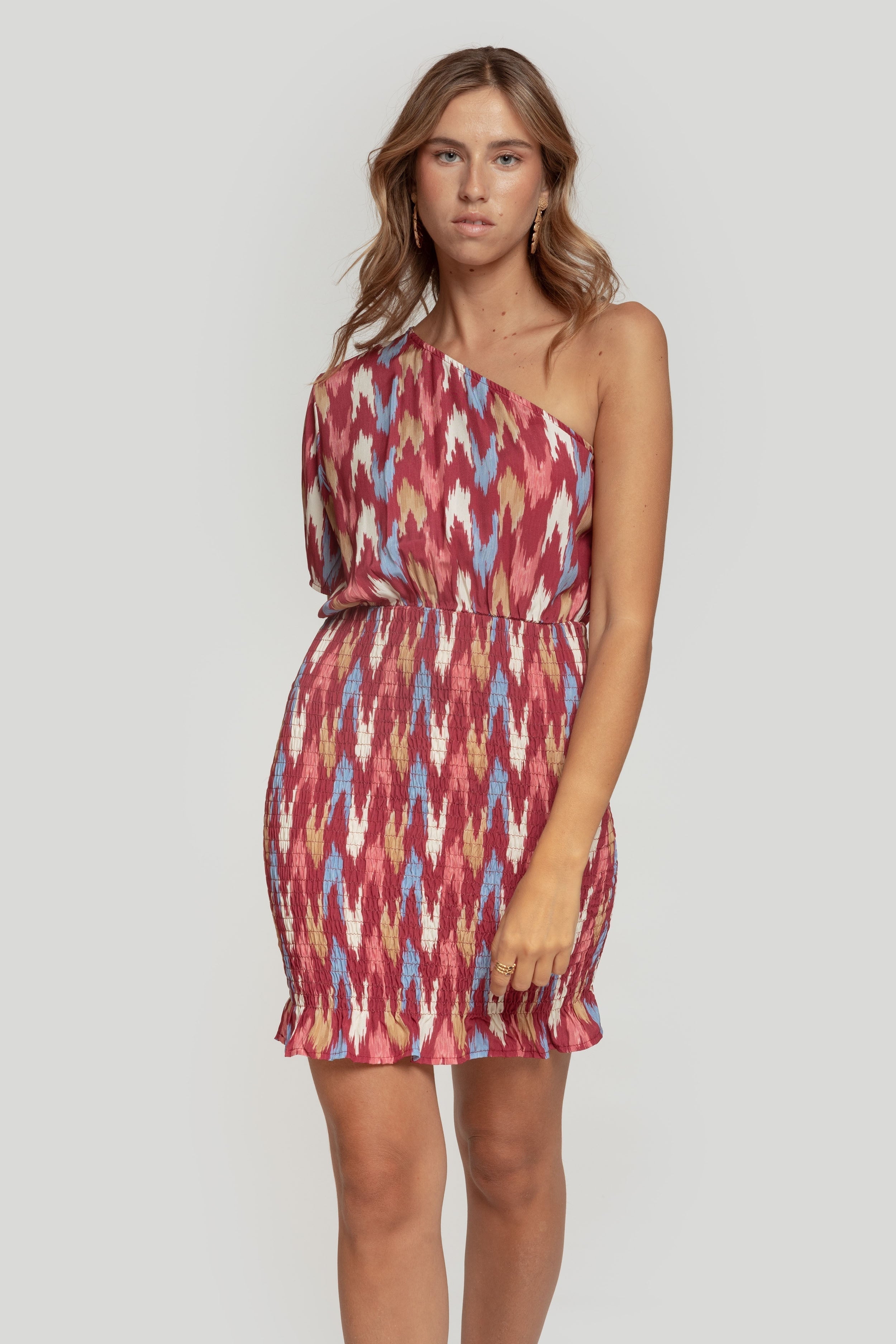 VESTIDO  ASIMETRICO