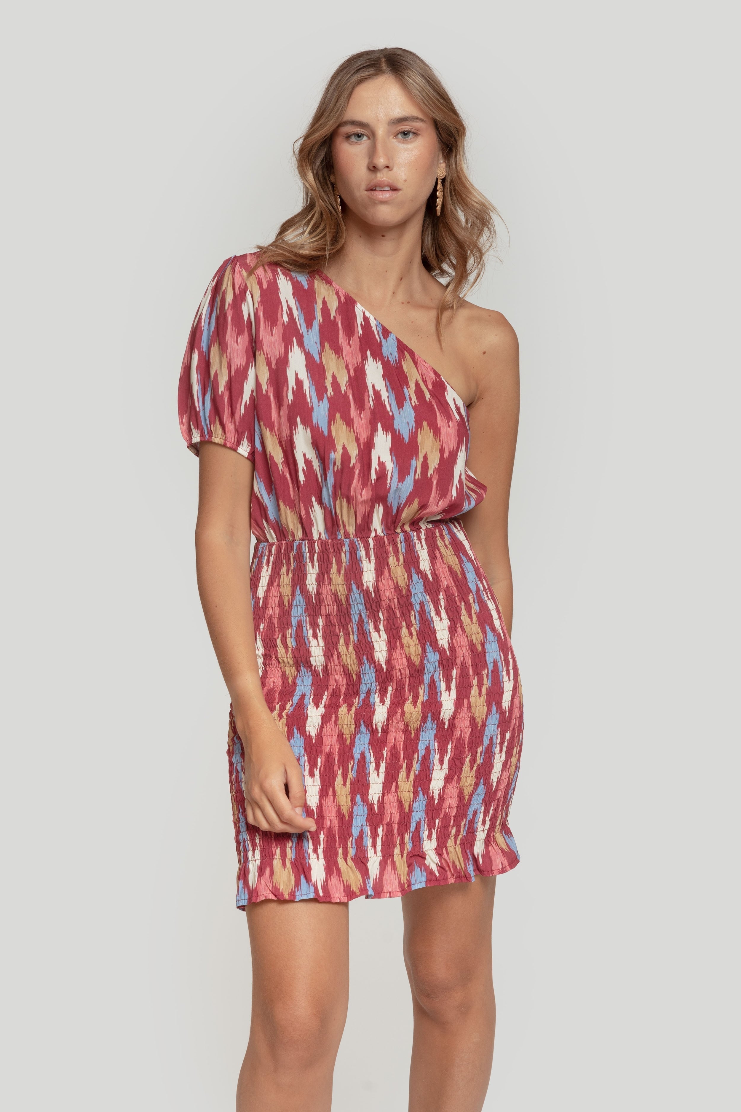 VESTIDO  ASIMETRICO