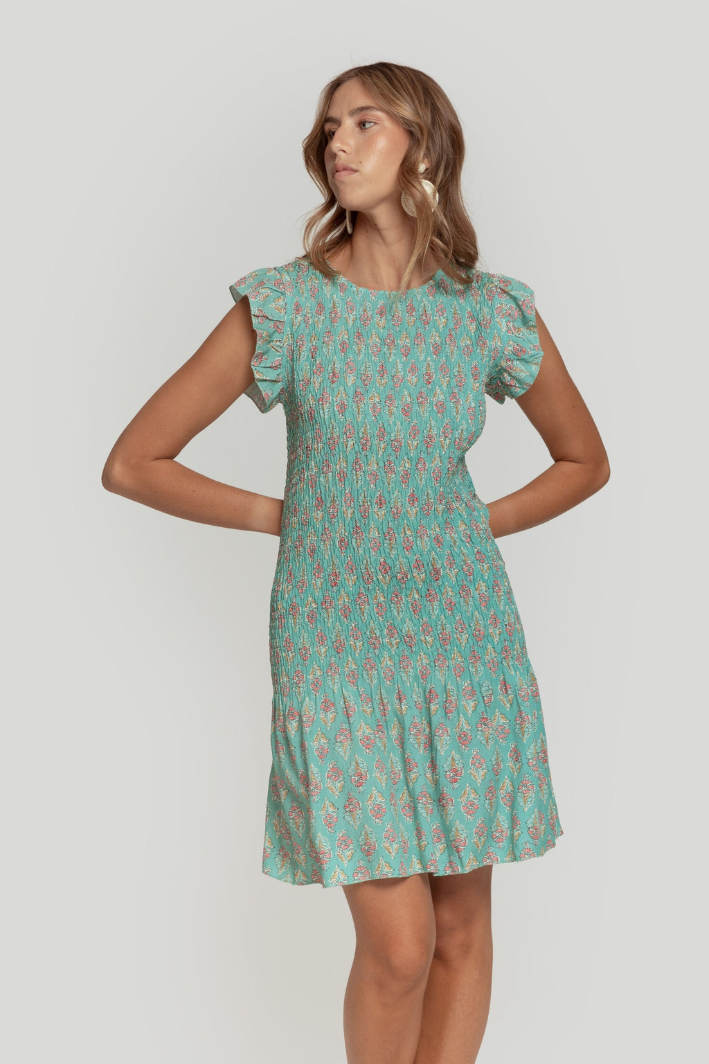 VESTIDO  ARRUGADO