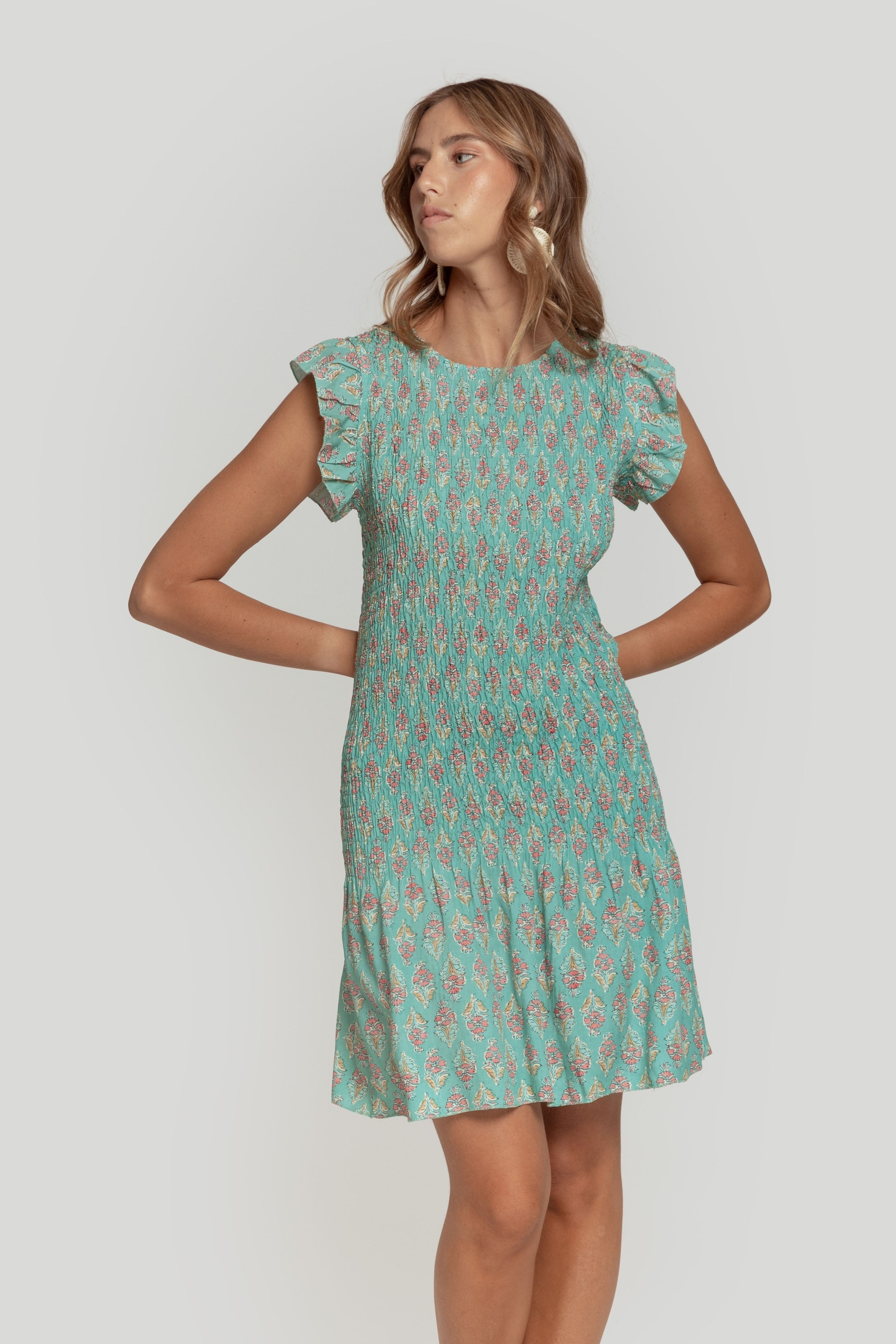 VESTIDO  ARRUGADO