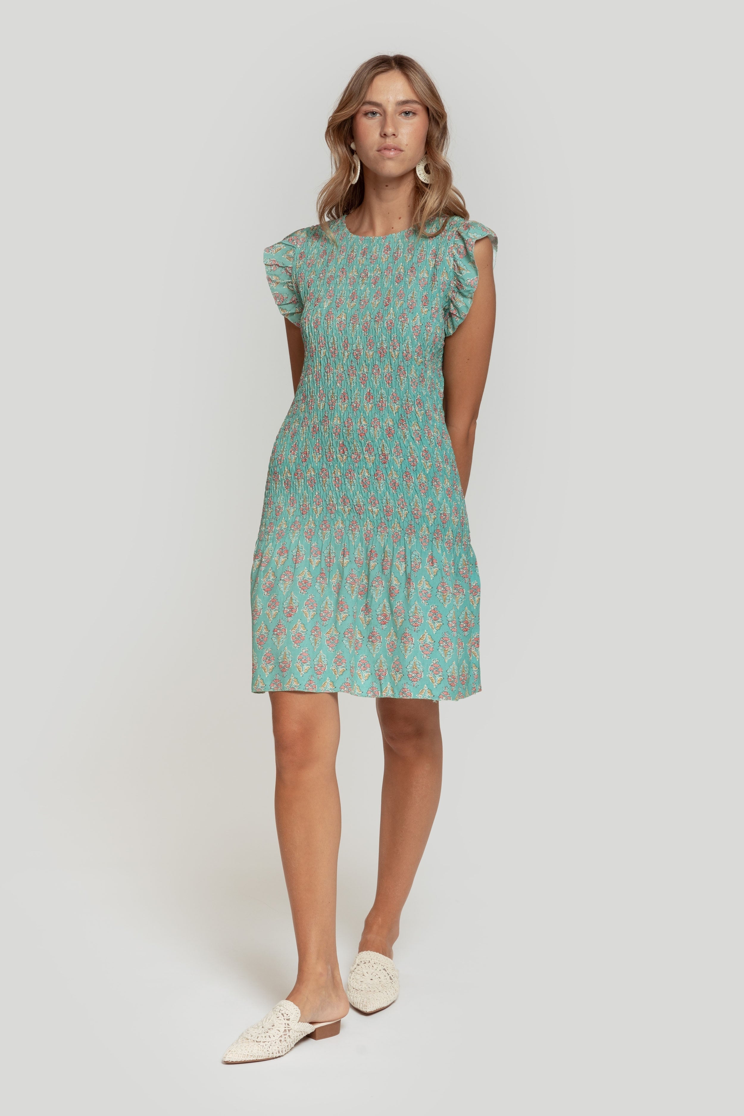 VESTIDO  ARRUGADO