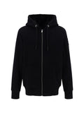 Moose Knuckles Cotton-Blend Hooded Hoodie — Black