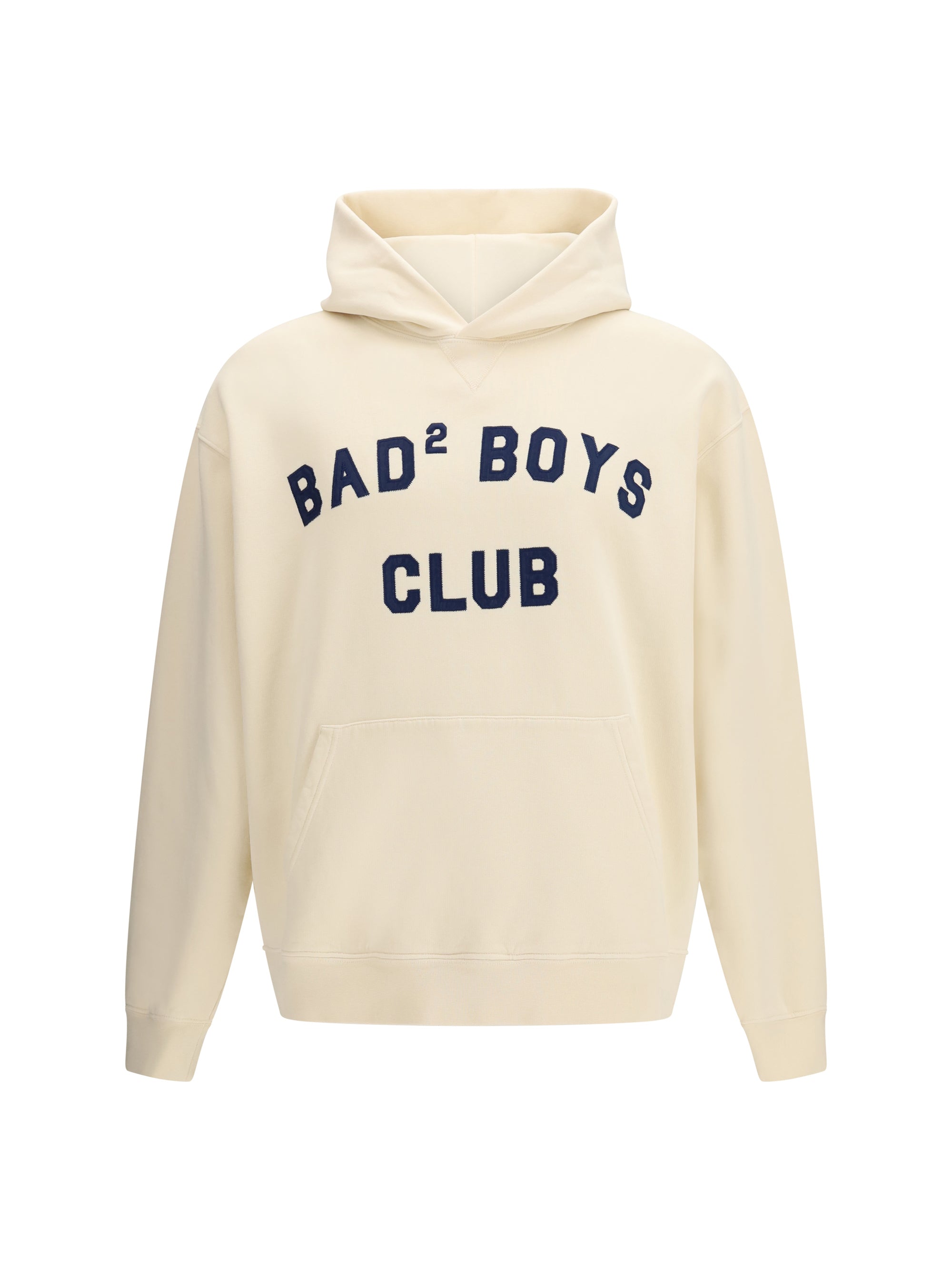 Dsquared2 Embroidered Logo Hoodie — Beige