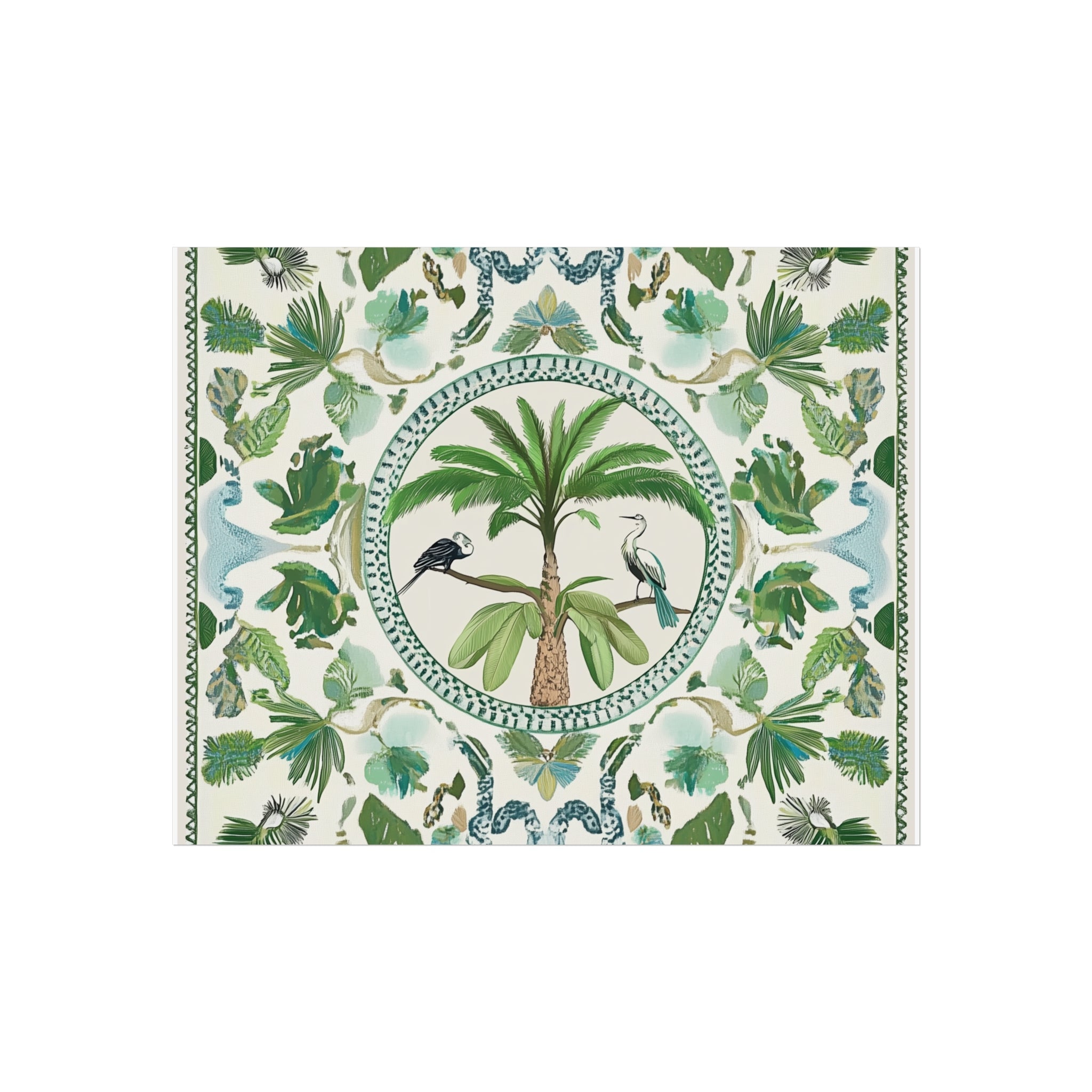 Palm Court Aviary Fine Art Poster