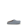 Men's Blue Calf Leather Bos Taurus Mules