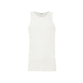 Men's White Cotton Sleveless Jacket Clothing
