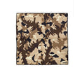 Men's Beige Silk Pocket Square Accessory